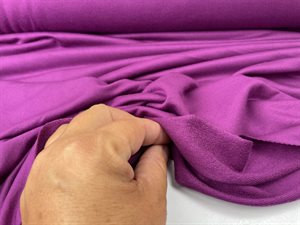 Let bambus french terry - fuschia og i vildt lækker kvalitet